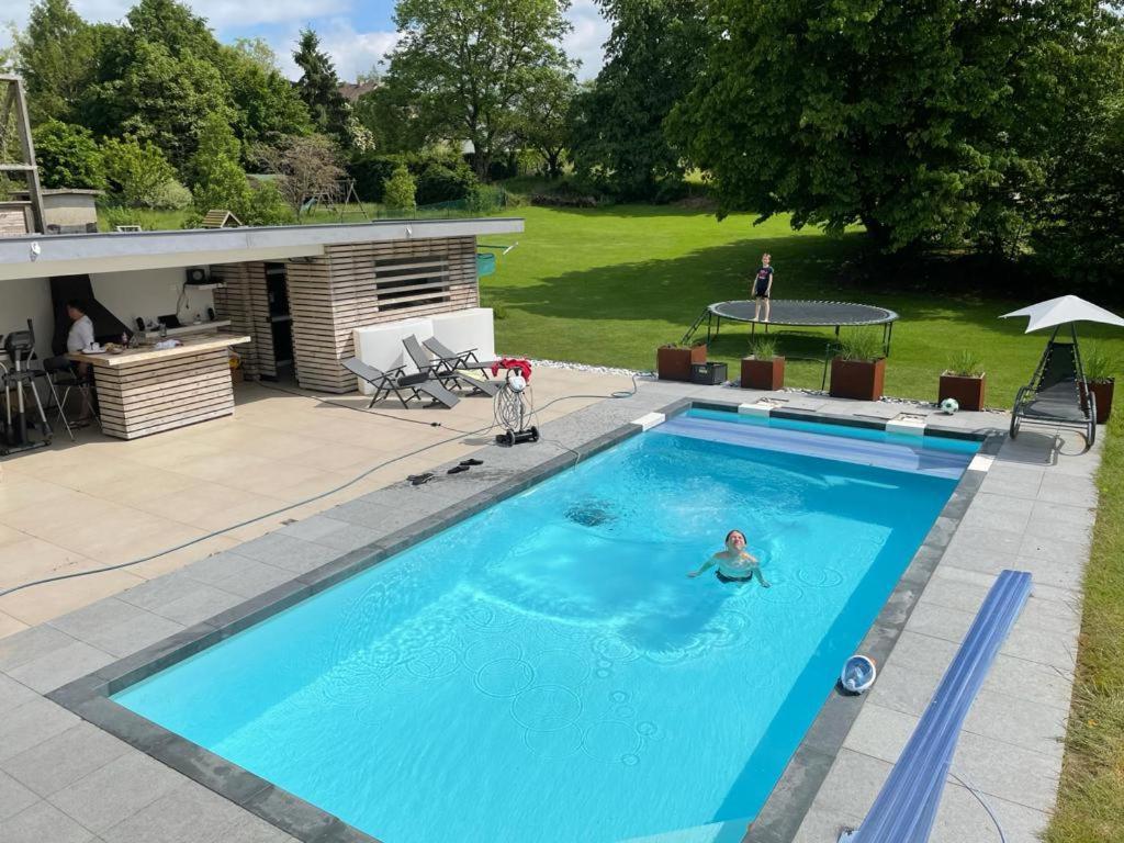 Appartement 5 Personnes Avec Acces Piscine Et Jacuzzi Villers-la-Ville Exterior photo